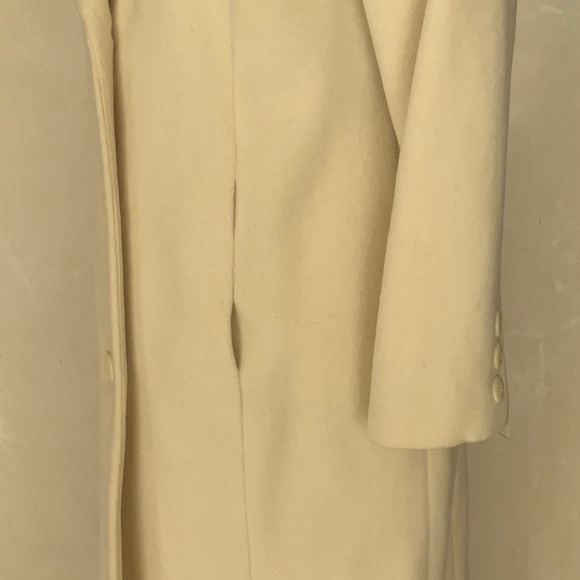 Chadwick’s Winter White 100% Wool coat - Picture 5 of 7